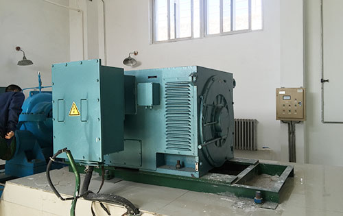 苏州某水电站工程主水泵使用我公司高压电机一年质保